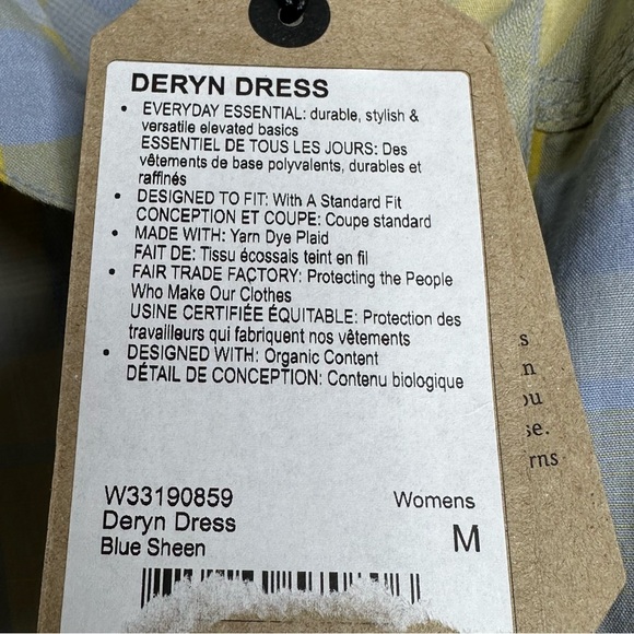 NWT Prana Women’s Deryn Dress Size Medium - Picture 11 of 14